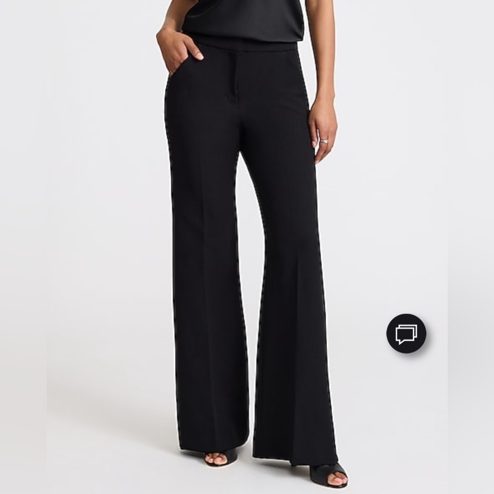 Express Black Wide-Leg Women's Pants